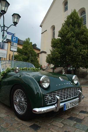 Oldtimers Triumph TR3A Baujahr 1958